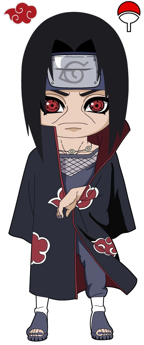 Mẫu Itachi Chibi ngộ nghĩnh