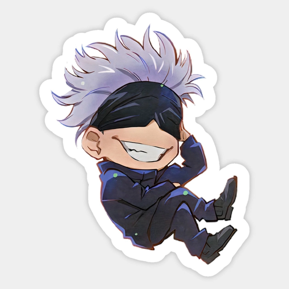 Gojo và Geto trong phiên bản chibi Jujutsu Kaisen
