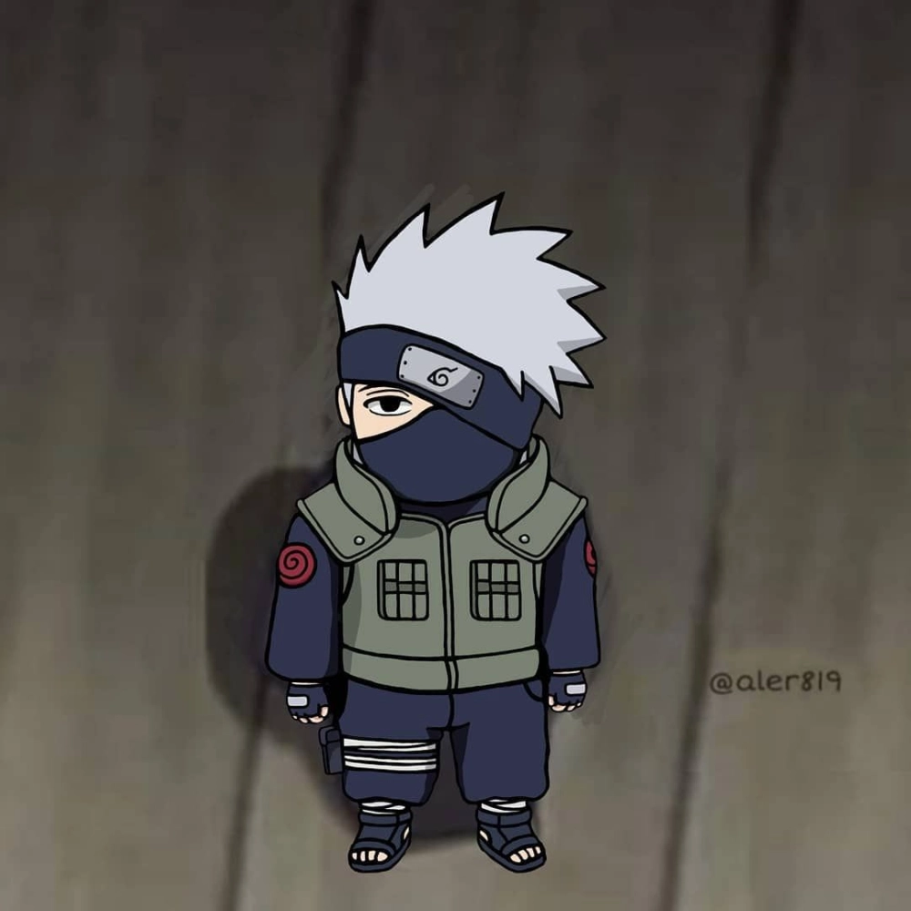 Phong cách Kakashi Chibi art độc đáo và ấn tượng