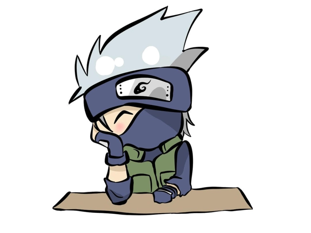 Bộ sưu tập ảnh Chibi Kakashi và team 7 huyền thoại