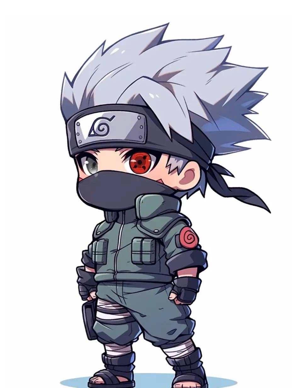 Tổng hợp các mẫu Kakashi Chibi đẹp nhất dành cho fan