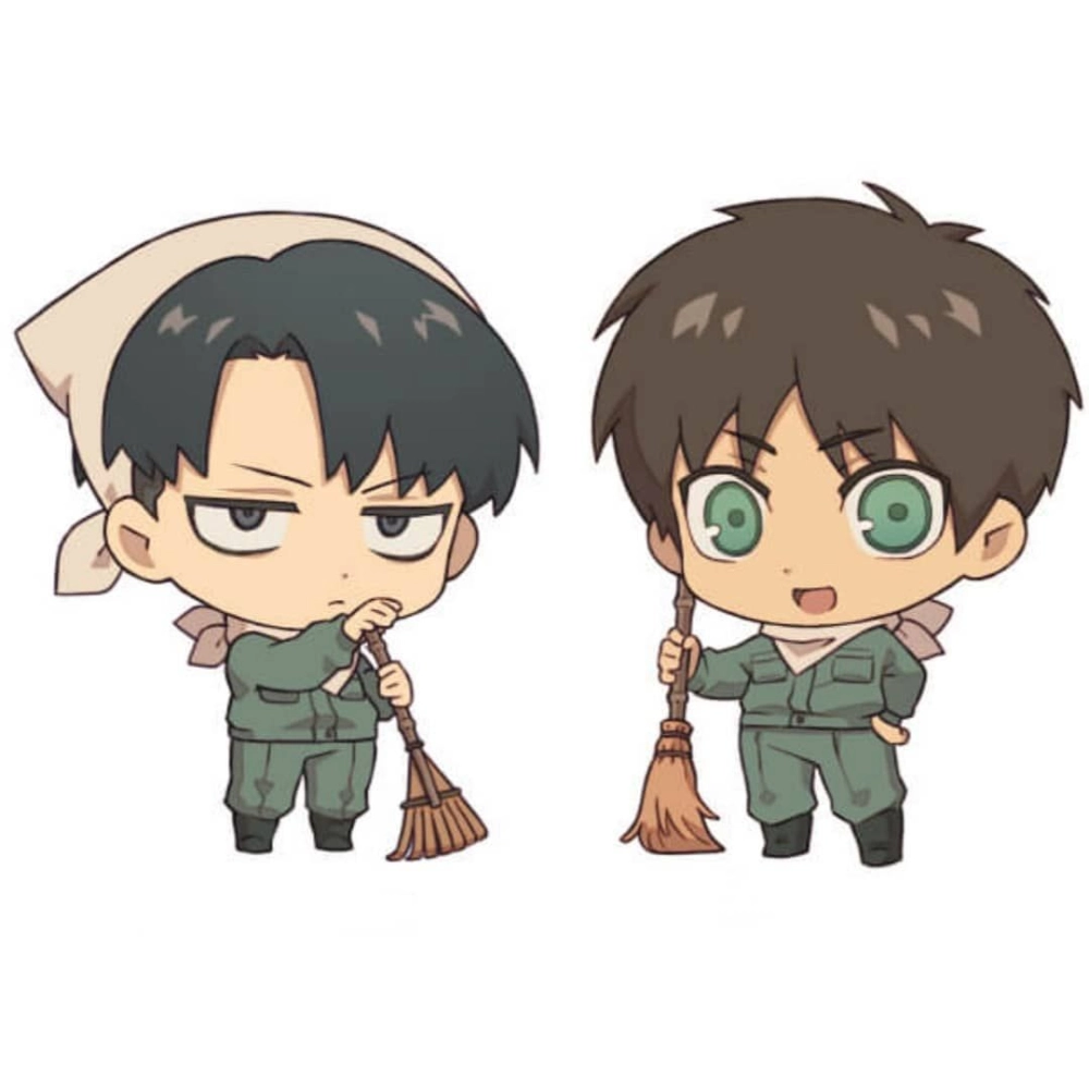 Một em Levi Chibi plush mềm mại đáng yêu