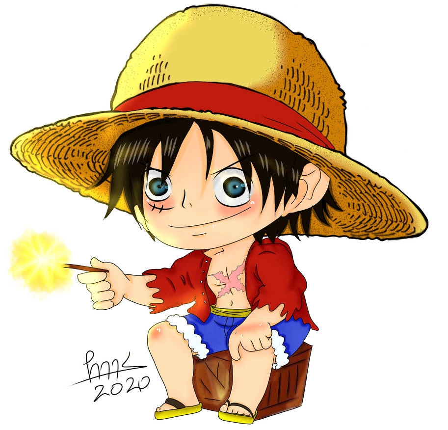 Tải Luffy Chibi wallpaper cho điện thoại