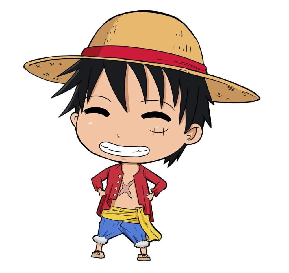 20+ Hình ảnh Chibi Luffy siêu cute và ngộ nghĩnh nhất
