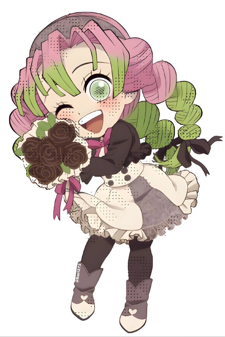 Chiếc mitsuri keychain xinh xắn