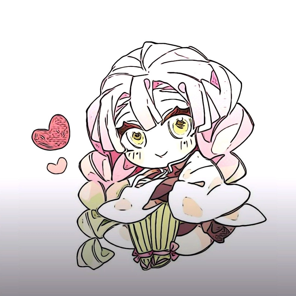 Tác phẩm mitsuri chibi art đầy màu sắc