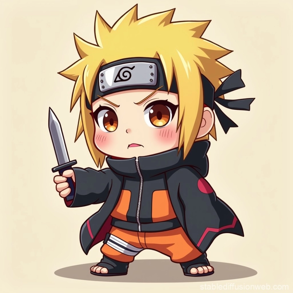 Phong cách đặc trưng của chibi anime naruto