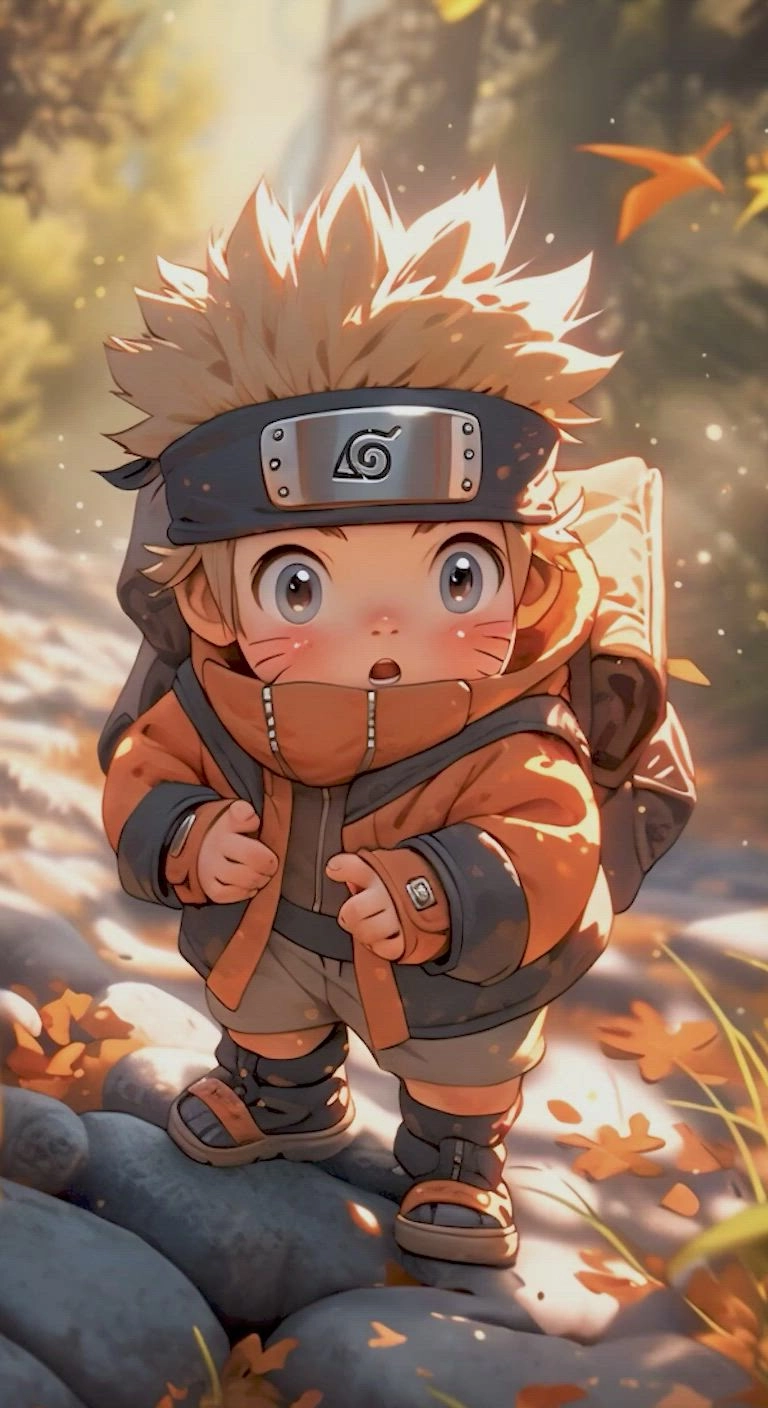 Hướng dẫn các bước naruto chibi drawing đơn giản