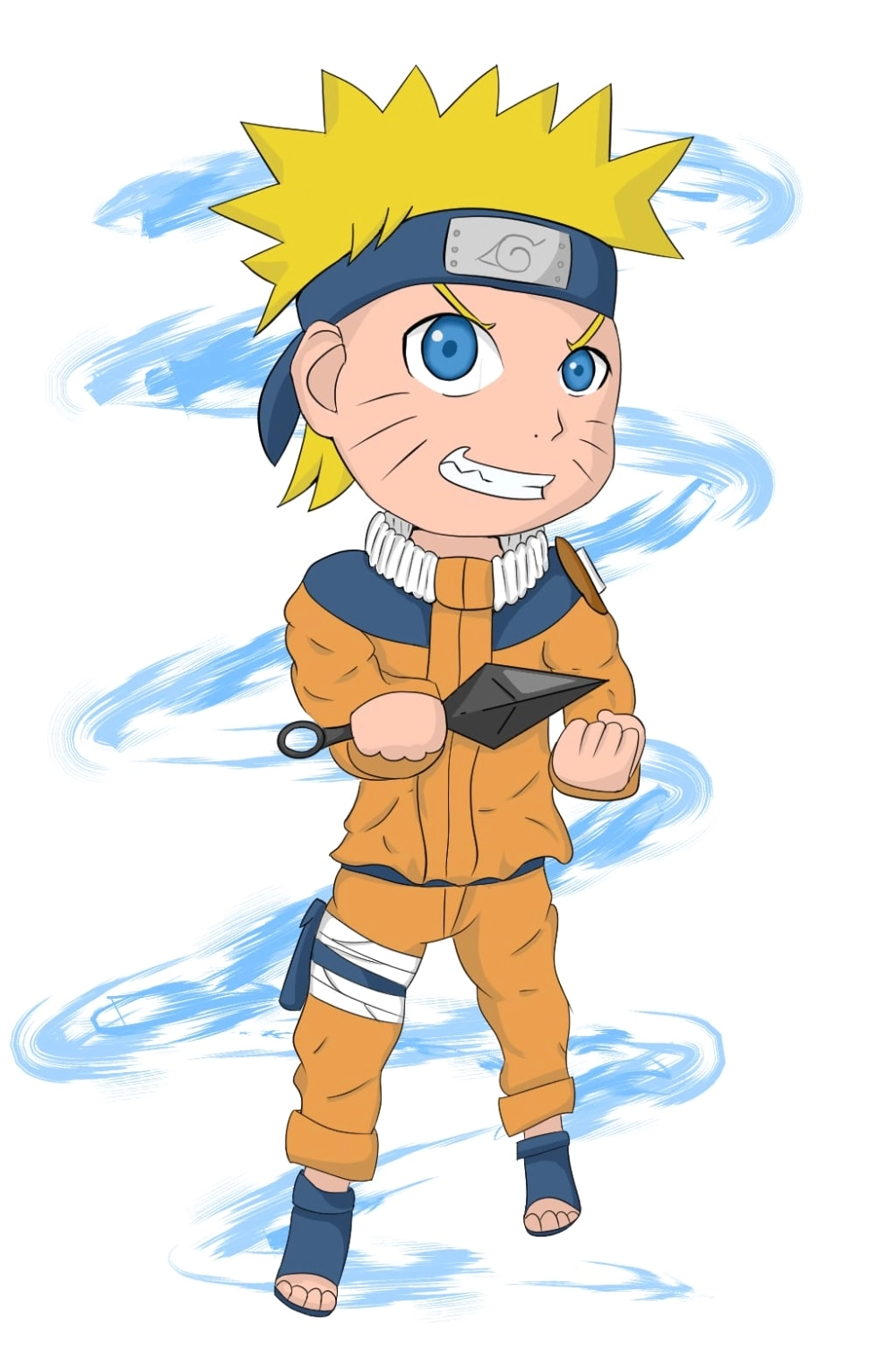 Một tác phẩm naruto chibi fanart đầy sáng tạo