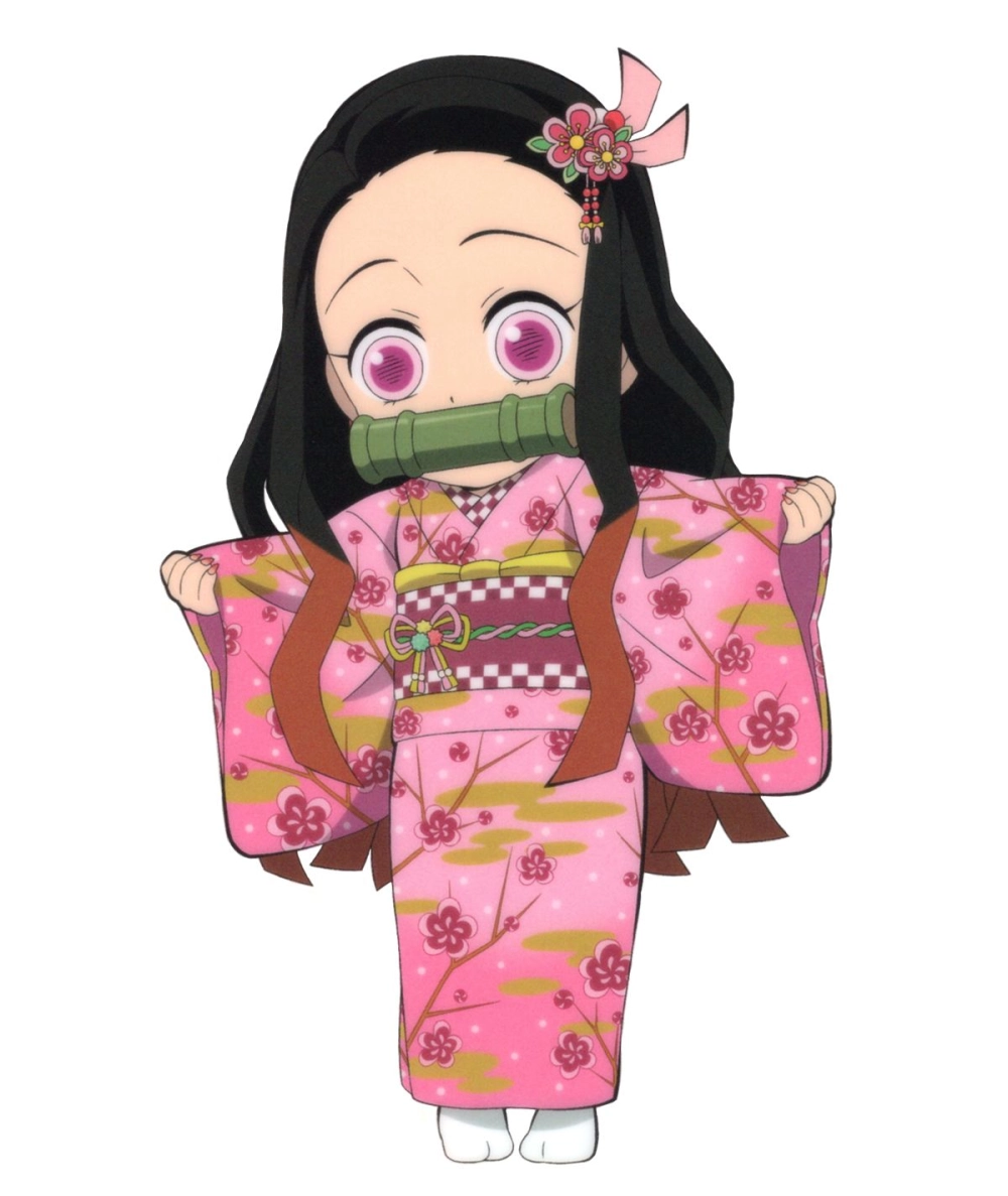 Khoảnh khắc cute nezuko chibi ngơ ngác