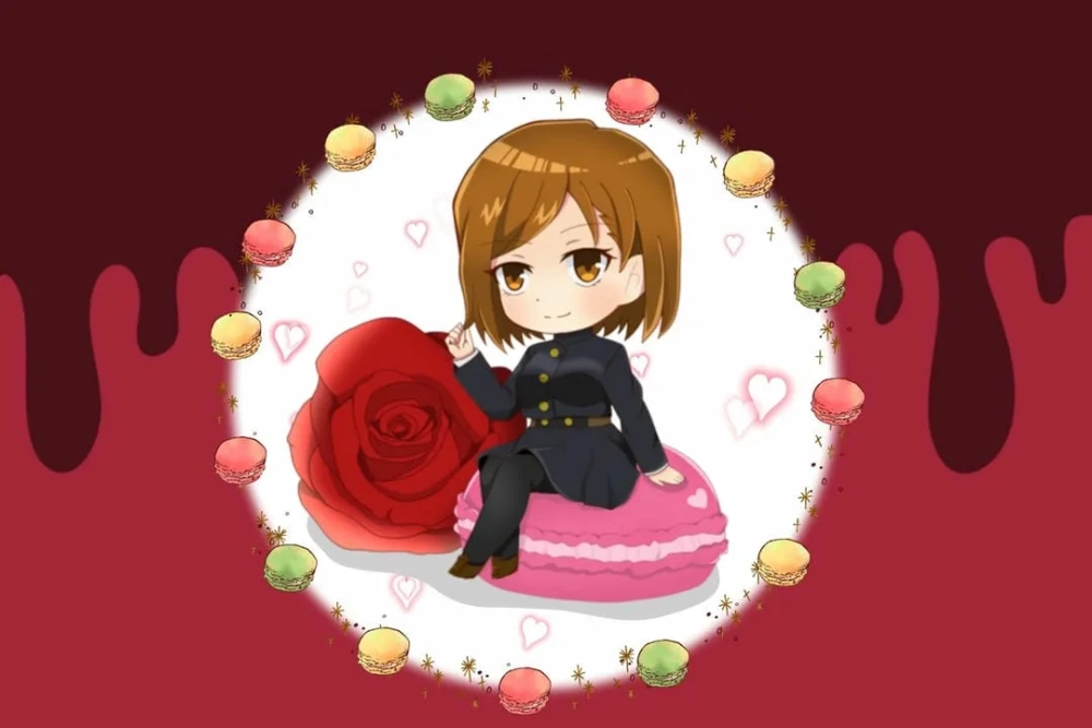 Jujutsu Kaisen Nobara Chibi và đồng đội