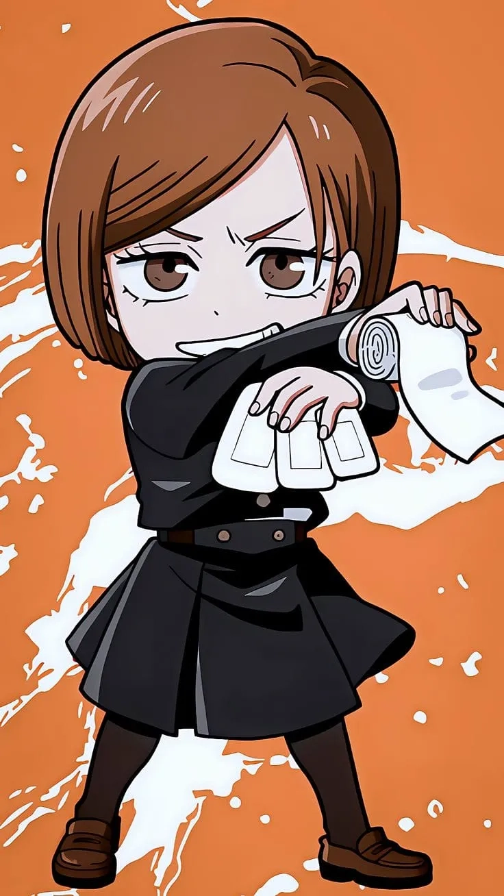 Tải Nobara Chibi wallpaper cho điện thoại