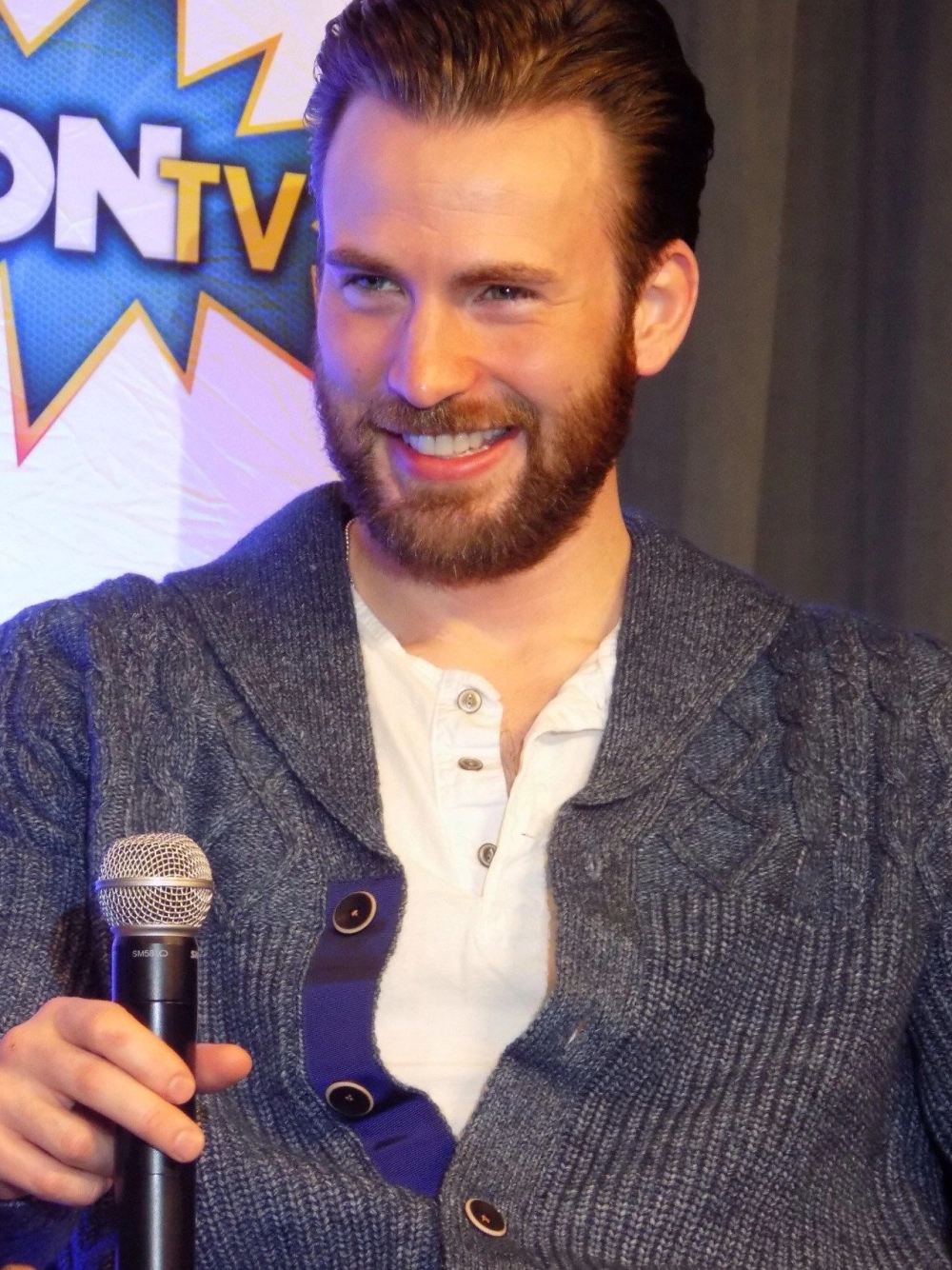 Poster một trong những phim của Chris Evans