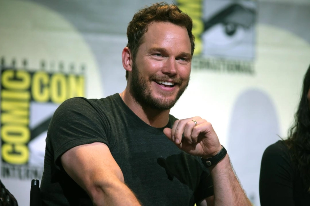 Một cảnh hành động ấn tượng trong phim của Chris Pratt