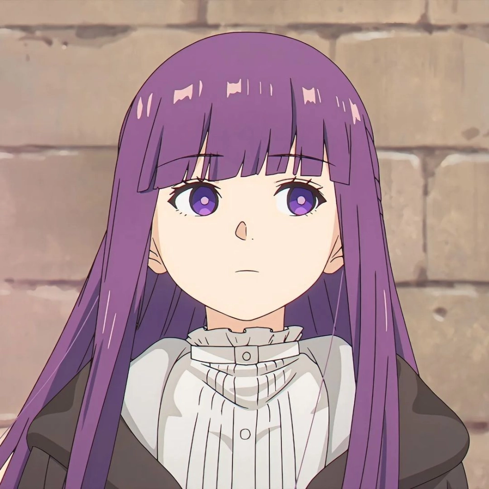 Nàng pháp sư Fern pháp sư đang tập trung niệm chú