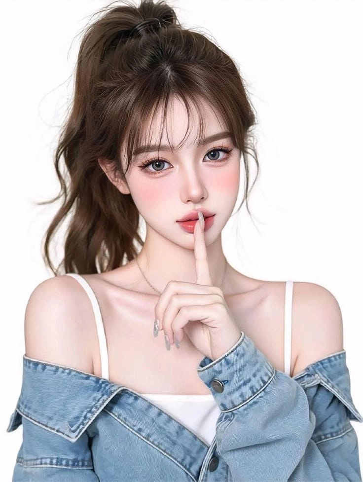 Chân dung một cô gái anime xinh đẹp từ AI