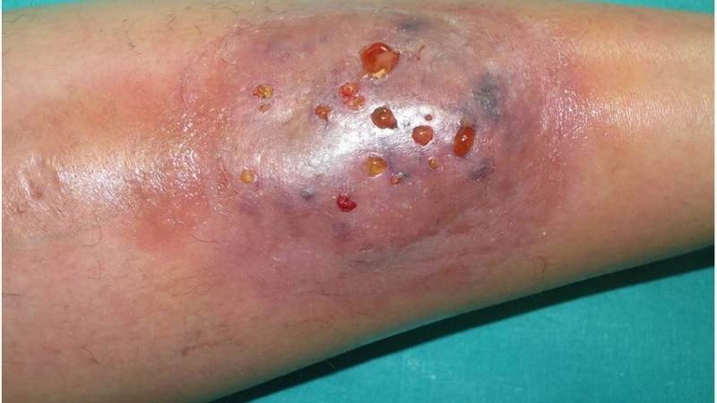 Dấu hiệu trong hình ảnh bệnh viêm da dị ứng có nguy cơ bội nhiễm