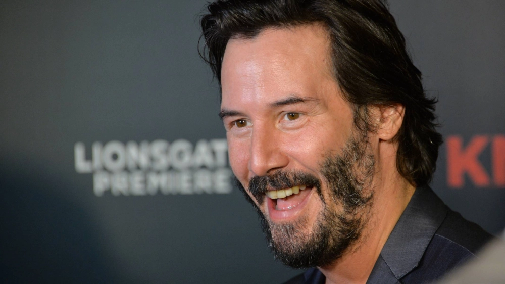 Keanu Reeves và bạn gái Alexandra Grant tại sự kiện