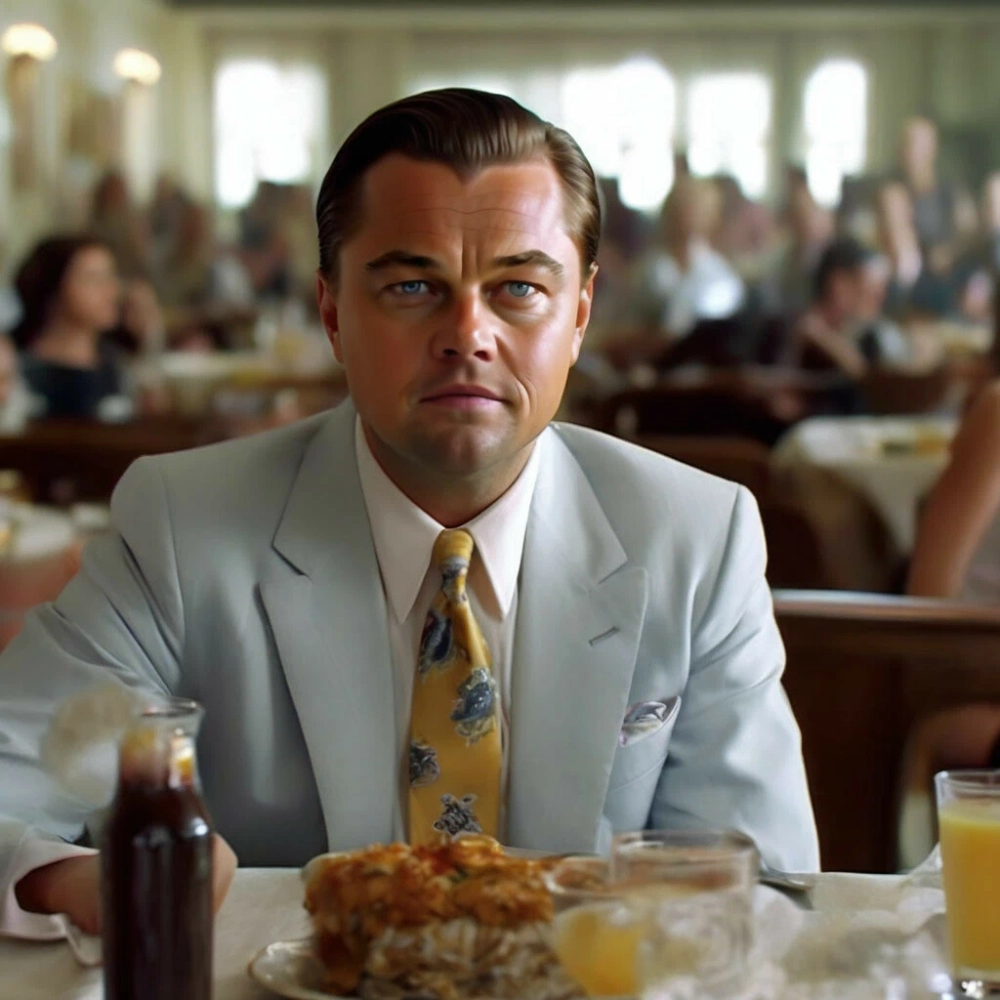 Leonardo DiCaprio trong The Wolf of Wall Street