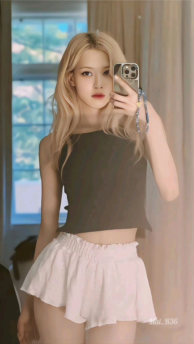 Hình ảnh ấn tượng trong MV rosé on the ground