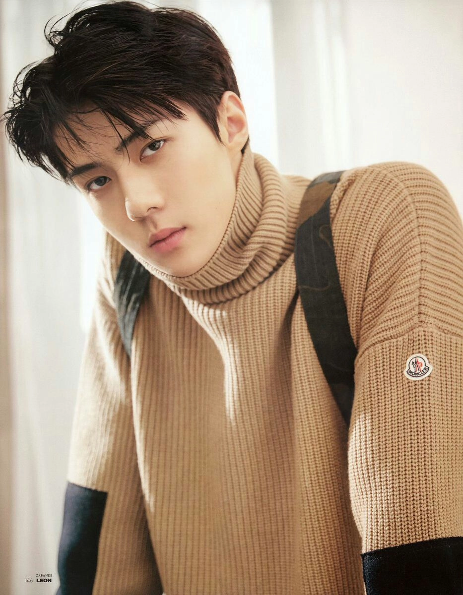 Vẻ ngoài điển trai của Oh Sehun