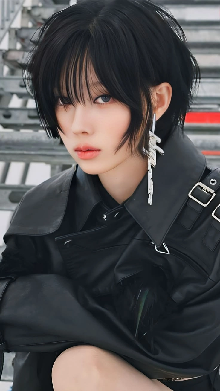 Phong cách winter aespa makeup trong suốt