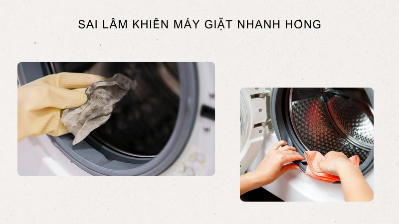 Tác hại của việc dùng chất tẩy rửa sai cách lên gioăng cao su