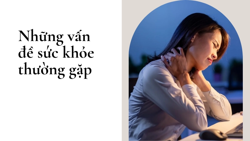 Người làm văn phòng thường xuyên mệt mỏi do ngồi quá lâu trước máy tính