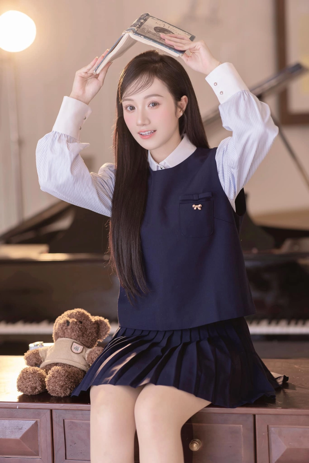 Hình ảnh gái cute 2k9 trẻ trung ngọt ngào