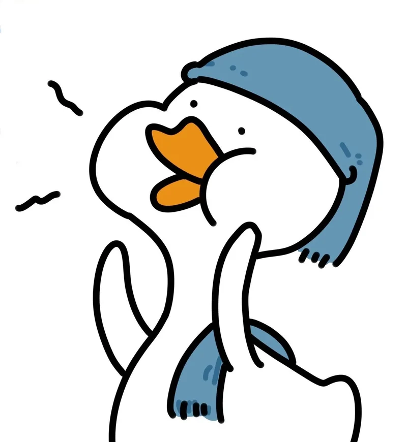 Ảnh avatar vịt vô tri vịt vô tri ngốc nghếch hài hước cuốn hút