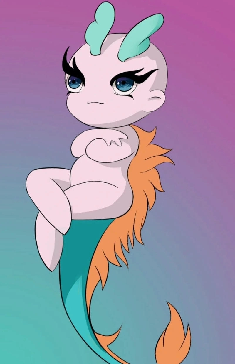 Phong cách kawaii rồng chibi cute cực đáng yêu