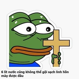 Meme ếch xanh troll mặt hài hước cười đau bụng