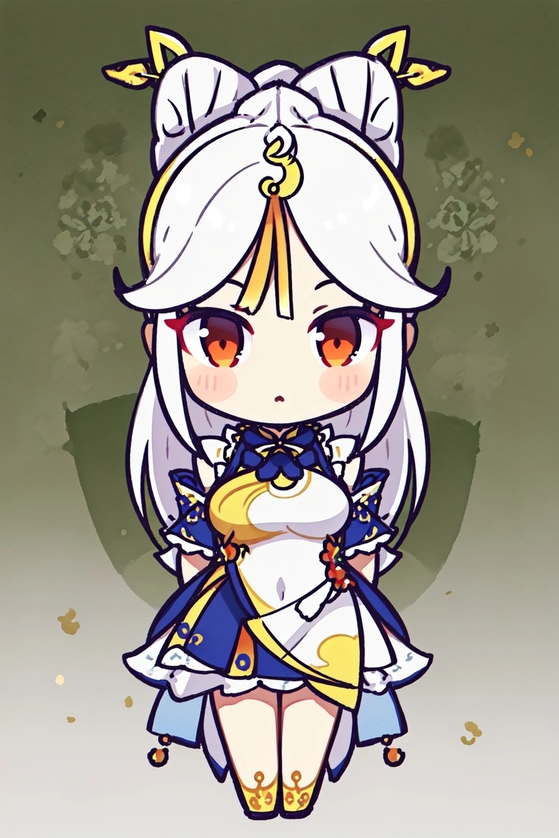 Bộ genshin impact chibi characters nổi bật