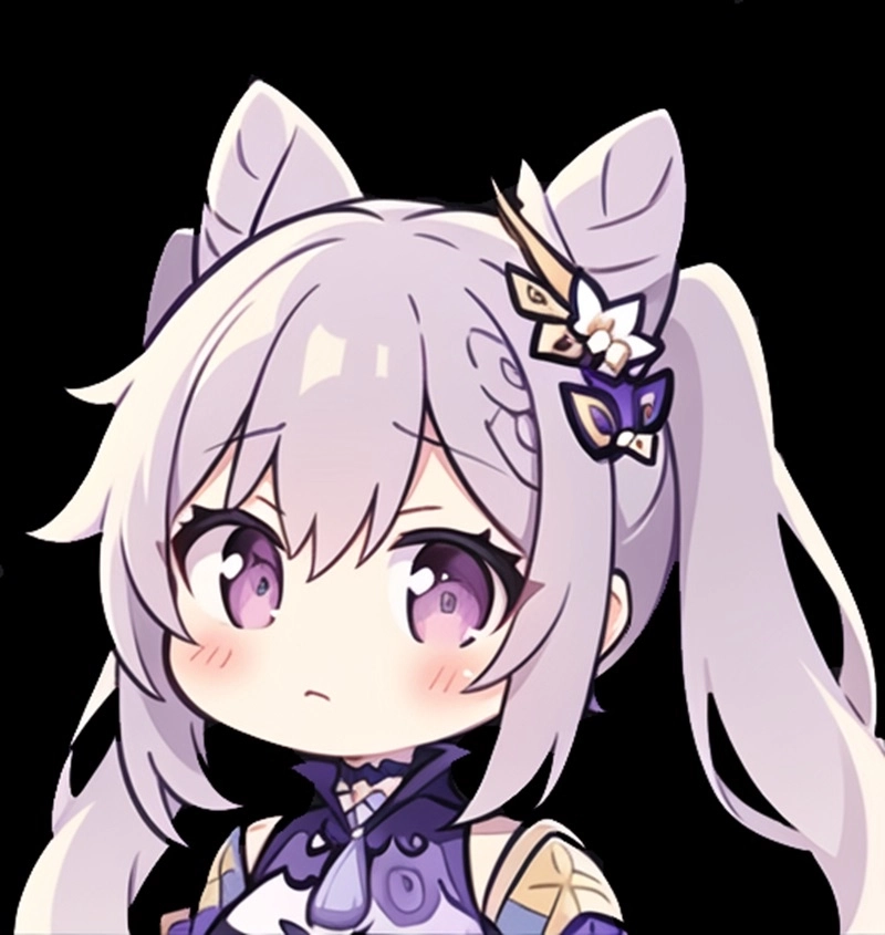 Albedo chibi genshin impact phong cách dễ thương