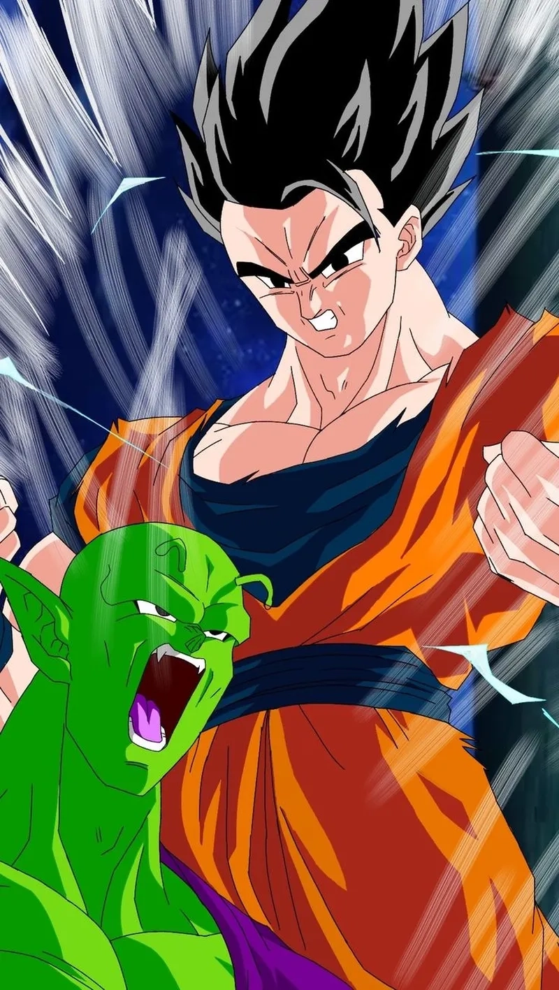 Gohan dbz saiyan trẻ tuổi cơ bắp cuồn cuộn quyến rũ cuốn hút
