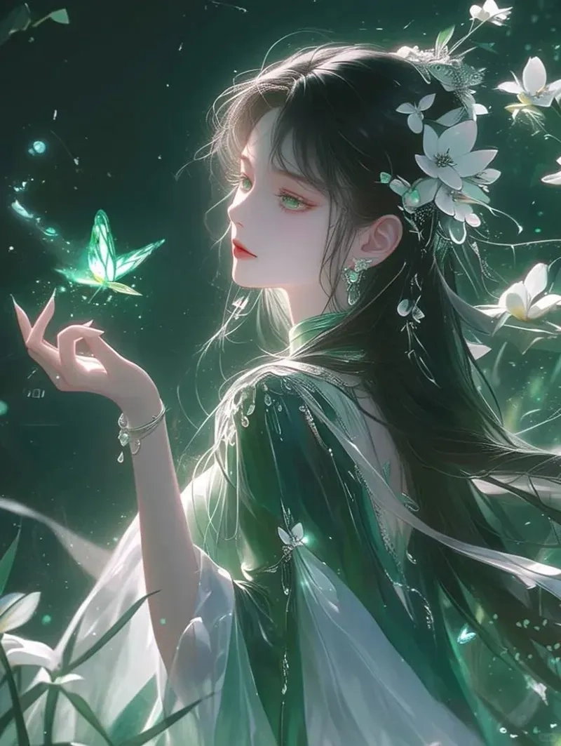 Hình ảnh anime nữ dễ thương nữ anime dịu dàng quyến rũ cuốn hút