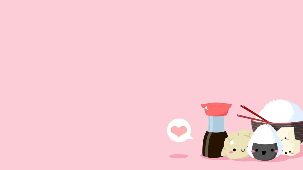 Hình nền dễ thương màu hồng ngọt ngào