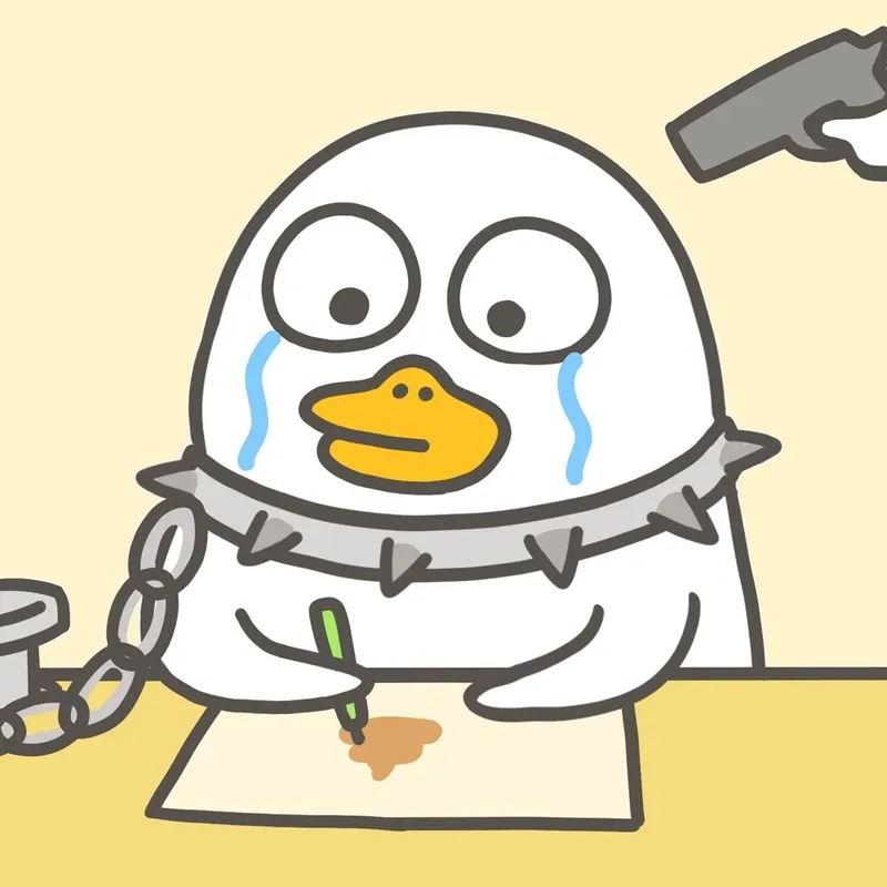 Meme vịt ngáo vô tri dễ thương troll bá đạo