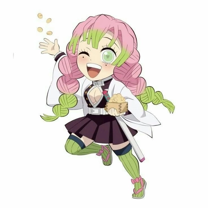 Chibi mitsuri drawing easy rất dễ thực hiện