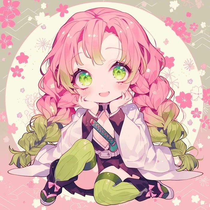 Chibi miku phong cách dễ thương cho fan anime