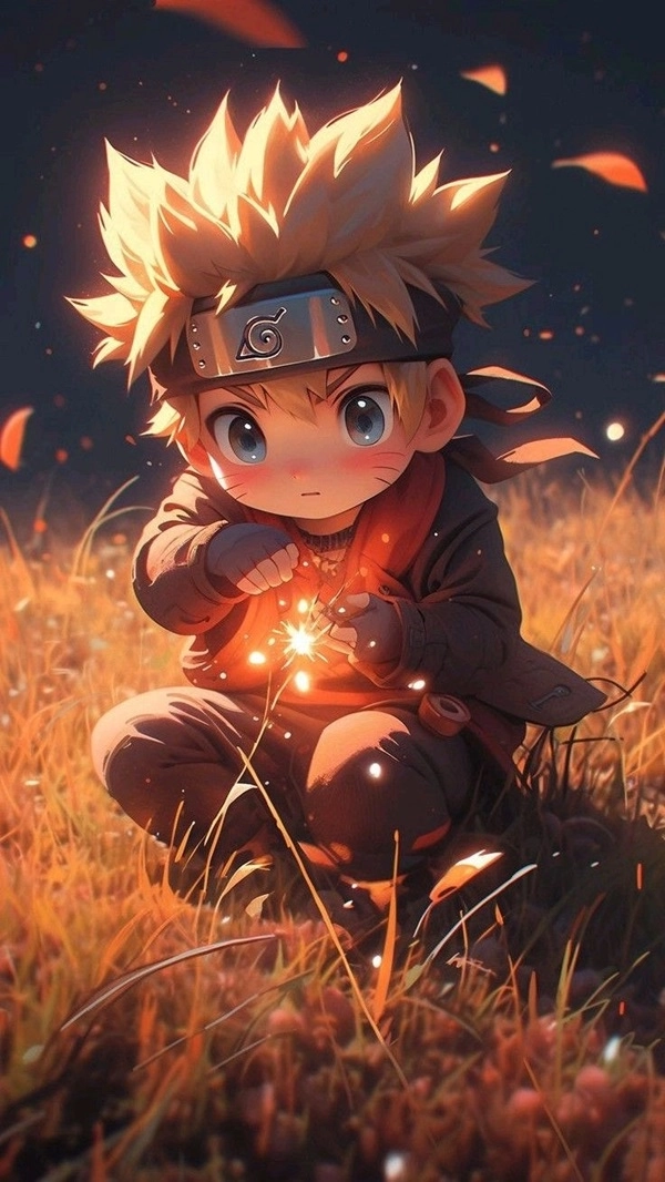 Hình ảnh naruto lục đạo chibi thần thánh cute
