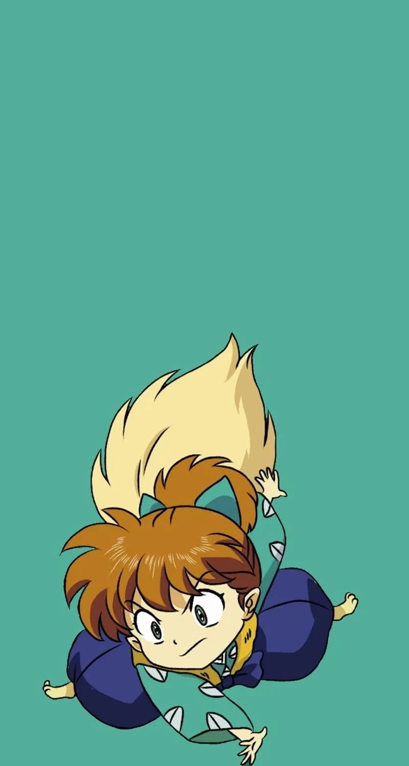 Tạo hình tí hon cực kỳ lôi cuốn của nhân vật hồ ly Shippo chibi.