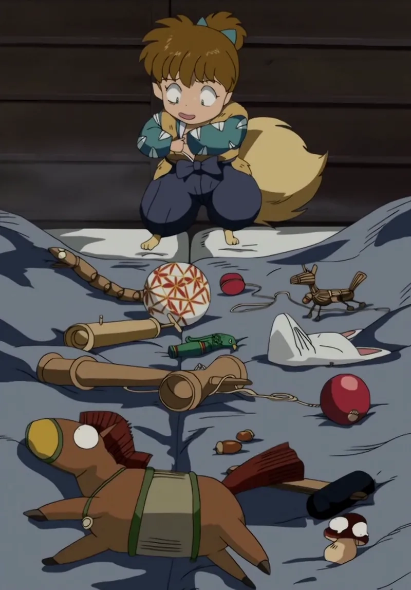 Sự xuất hiện đáng yêu và đầy ý nghĩa của Shippo Inuyasha trong nhóm hành trình.