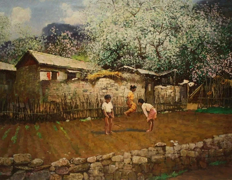 Tổng hợp những mẫu vẽ tranh đề tài quê hương đa dạng từ miền núi đến đồng bằng.