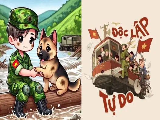 Tải ngay bộ sưu tập ảnh chú bộ đội chibi dễ thương nhất