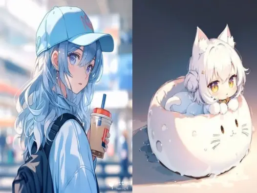 Bộ sưu tập ảnh cô gái chibi dễ thương, cực kỳ cuốn hút