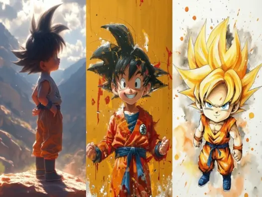 Tổng hợp những ảnh Goku chibi ngộ nghĩnh và vui nhộn nhất