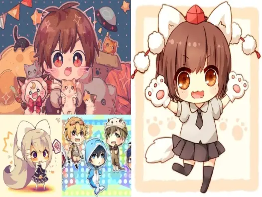 Tổng hợp ảnh hình nền chibi đáng yêu miễn phí tải về