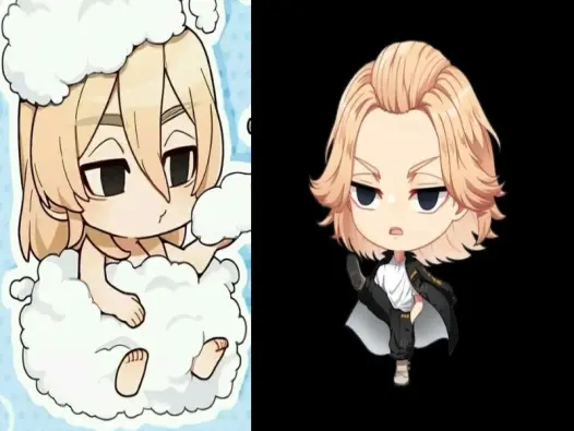 Ảnh Mikey chibi ngầu lòi phù hợp cho fan cứng Tokyo Manji