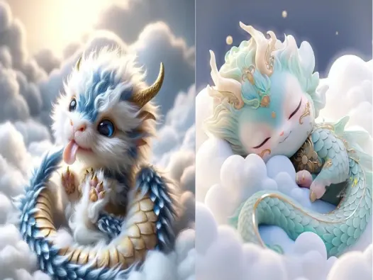 Tuyển tập ảnh rồng chibi đẹp dễ thương dành cho fan
